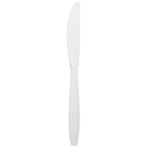 Knife, Heavy Wt, White, 1M/Cs