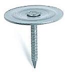 Nail, Round Metal Cap, 1-3/4, RG 50#