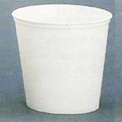 Container, Paper, Tub, 10# Plain Unwaxed, 165oz, 2/50cs