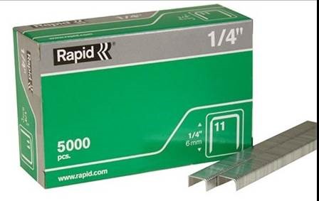 Staple stk T50 1/4&quot; 5M/box  20bx/case
