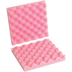 Foam, 1&quot;x4.75&quot;x5.75&quot; EPS 75A, 1410/box, 6 bx/corrugated 