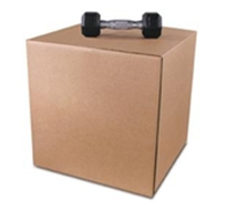 Box,12x10x8, 44ECT, 275# Heavy Duty Single Wall, Kraft