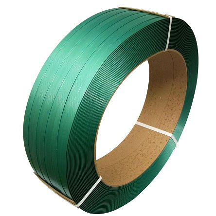 Strap, Polystr,5/8X.030X4600&#39; Embossed,16x6 Green,