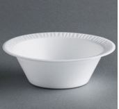 Bowl,Dart Foam, 10-12oz, White 1M/Case