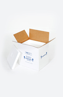 Insulated Shipper, 8x6x7, 1-1/2&quot; thick, 8/case