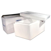 Cooler Box, 8&quot;x6&quot;x9&quot;, Insulated , ID 8/case