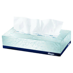 Tissue, Facial, 2ply, White,
125sh/bx, 48bx/cs, K.C.
KLEENEX