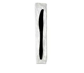 Knife, PolyPro, Black,
Individually
wrapped knife, 1000/case 