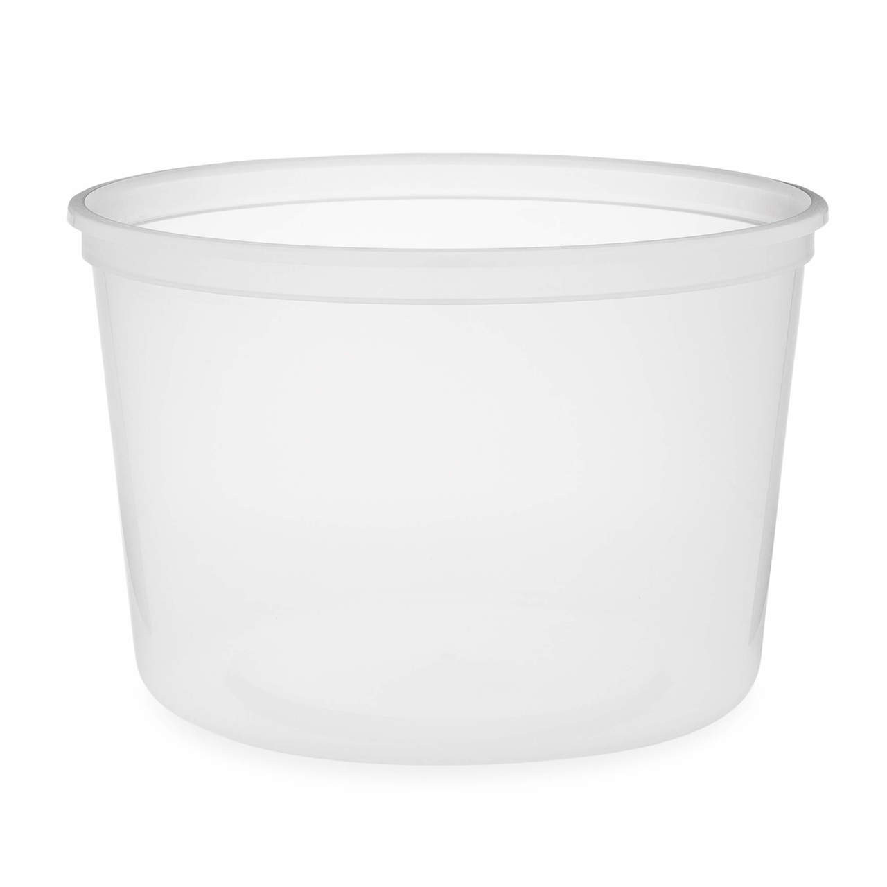 64oz Clear deli tub container, 120/case