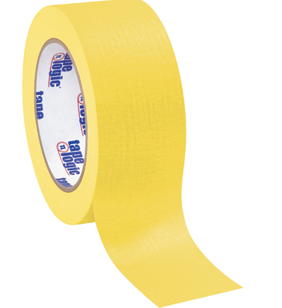 Tape, Masking, 2&quot; x 60 yds,
4.9 mil, Yellow, Medium Temp,
Tape Logic, 24 rls/cs 