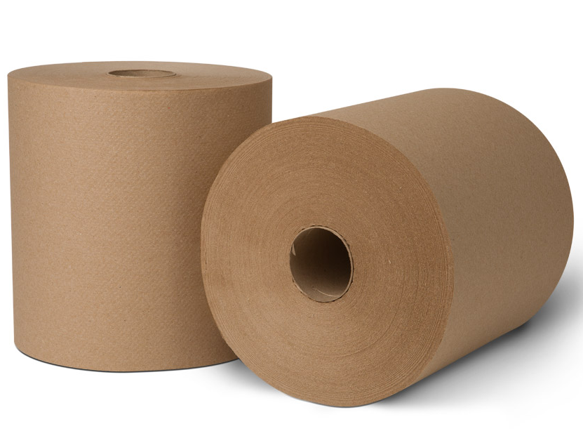 Towel, Roll, 8&quot;x1000&#39;,
Natural,
6/cs, 55/pallet