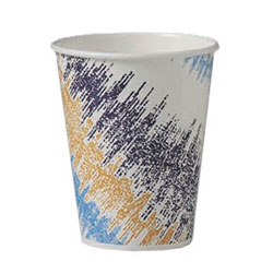 Cup, Paper, 8oz, Hot Drink Cup 1m/Case, Jazz Design