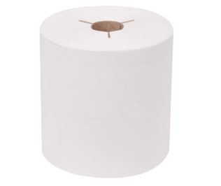 Towel,Roll, 8&quot; X 800&#39;, White
Recyc., 6/Cs, 55 cs/skid