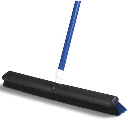 Broom,24&quot;Omni Sweep combined
synthetic bristles,med.&amp;hvy