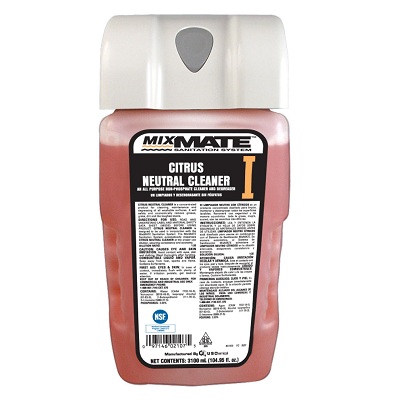 Cleaner, Neutral, Mixmate&quot;I&quot; Citrus2/3100 ML Cartridge/Case