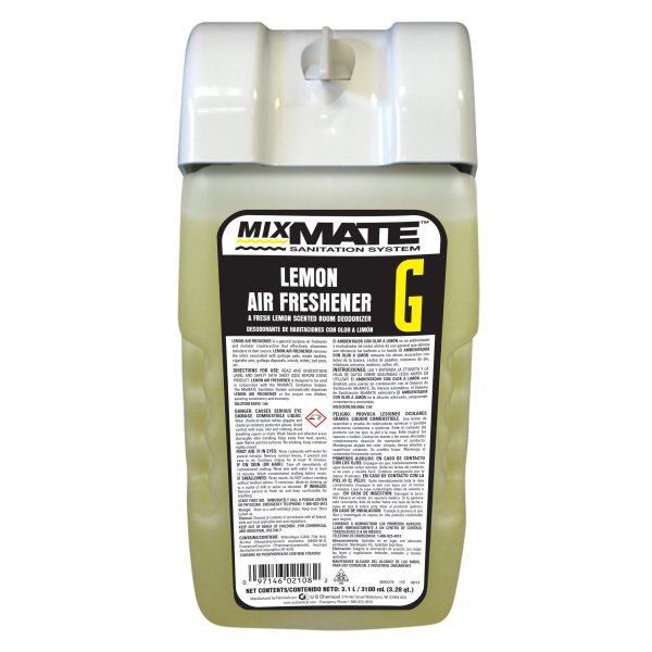 4378941 Mixmate &quot;G&quot; Lemon Air Freshener 2x3100ml Requires a