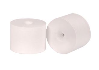 Tissue, Bath, Coreless, 2-Ply,
White, 1000/Sheets/Roll,
36/Rolls/Case SCA TORK, 48/sk 