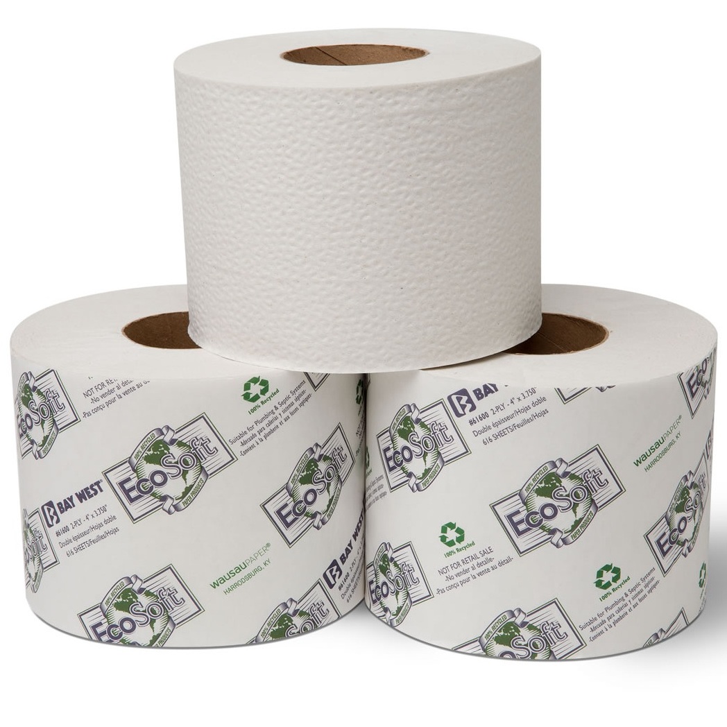 Tissue,Bath,2 Ply, 616
Shts/Roll, 48 Roll/Cs,Tork
Universal,36Cs/Pallet/100%
Recy