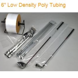 Poly Tubing, 6X725&#39;, 6 Mil