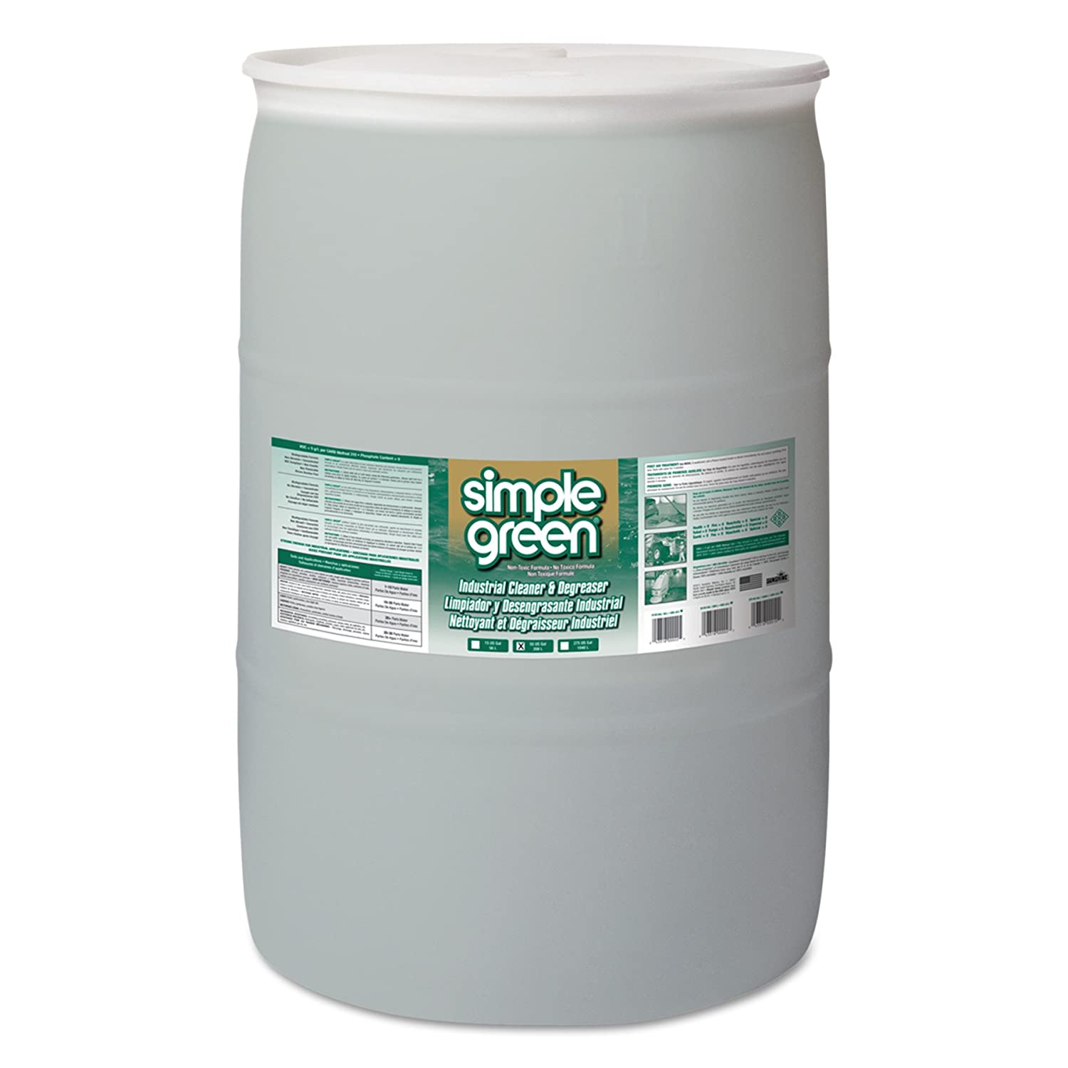 Cleaner/Degreaser, Floor
Cleaner ACTIV 800, H.D.
Non-Solvent, 55 GAl Drum