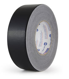 Tape, Duct, 72mm (2.8&quot;) x 54.8
meters (60 yds), 10.0 mil,
Medium Grade, Black, AC30, 16
rls/cs