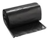 Liner, Can, 33x39, .9mil, Black, 33  Gallon,