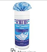 Wiper, Wets, Scrubs, sanitizing wipes,