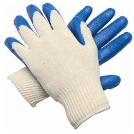 Glove, Latex Palm, Large,Blue
Coated Knit 20Dz/Case