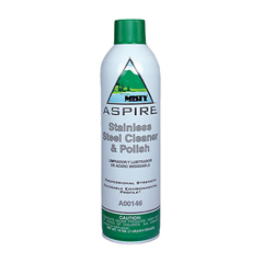 Cleaner,Stainless Steel,Water Based,Aspire,Green,Aerosol,