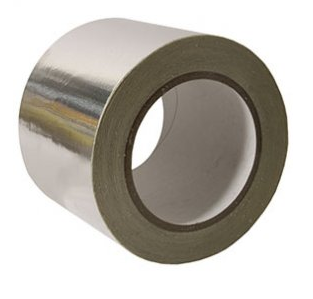 Tape, Aluminum, 1 1/4&quot; x 50 yds, 2 mil, AF-20A,