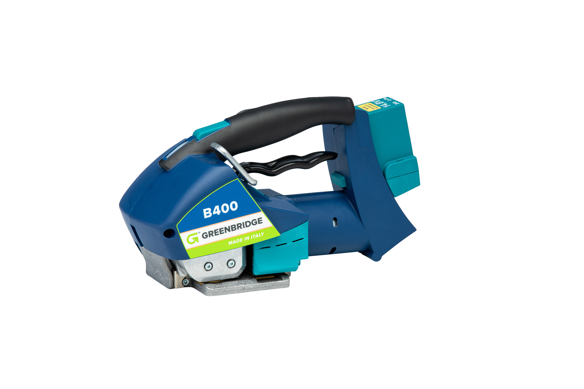 B400 Polychem Battery
Operated Strapping Tool, 3/8&quot; 
to 5/8&quot;, Strap Thickness 
.019-.030 ***2 batteries***