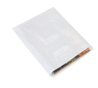 15X18 Flat merchandise bag,  white