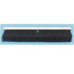 Broom, Head, wooden,
24&quot;,2.5&quot;Trim
Black, Tampico Fibers, 12/Cs