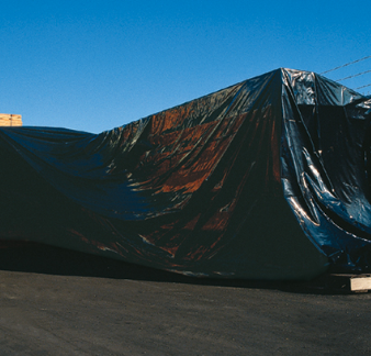 Poly sheeting 20 x 100&#39; - 4  Mil, Black 