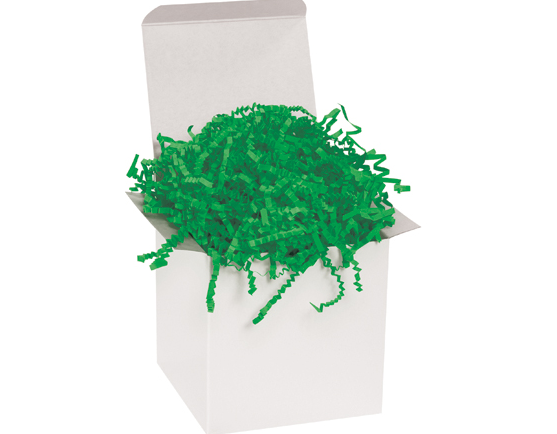 Loose Fill, Crinkle Paper, 10 lb Cartons, Green