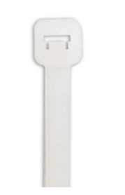 Cable Tie, 8&quot;, 50# Natural,  Clear, 1000/cs