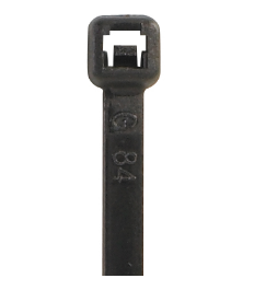 Black UV Cable Tie, 24&quot; x  .350&quot;, 175# tensile strength, 