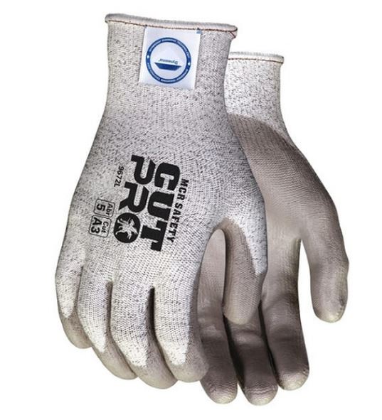 9672-L Glove, Large, Cut
Resistant Dyneema w/P.U. Grip
Coating CPT-2 12pr/dzn