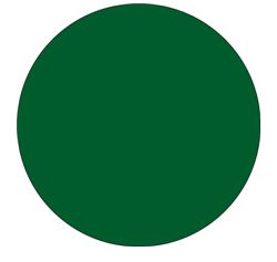 Label, 3/4&quot;, Circle, Dark
Green, 500 labels/roll