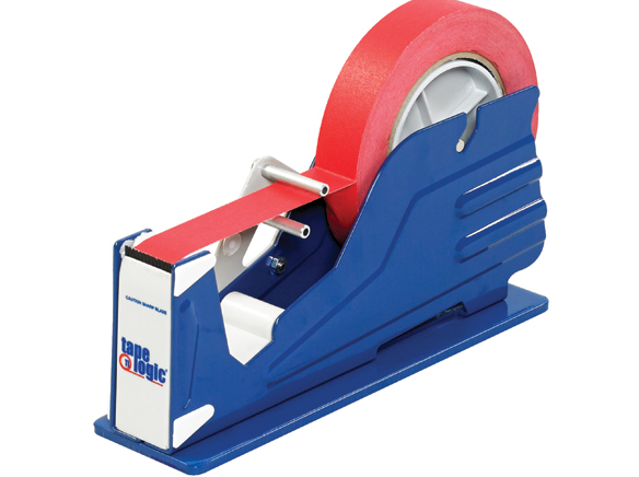 Tape Dispenser, Carton Sealing, 1&quot; Tape, 3&quot; Core,