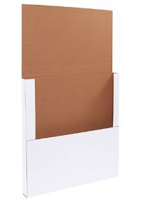 Easy-Fold Mailer, 24x24x2,  White, 20/bndl