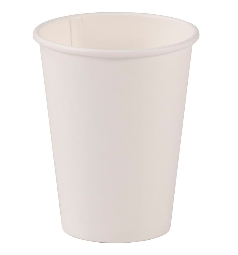 Cup, Paper, 12 oz, Hot,
Dart, White, 1000/cs