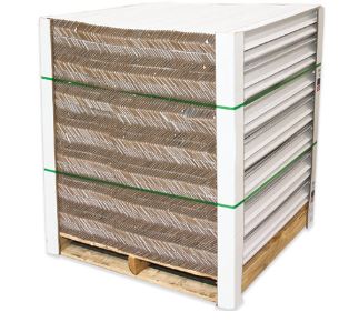 Edge Protector, 2&quot;x2&quot;x24&quot;, .160, Plain, 2240/skid