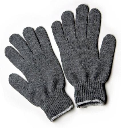 Gloves, Canvas, Heavy Weight, 
Gray
String Knit, Large, 25 Doz/Cs