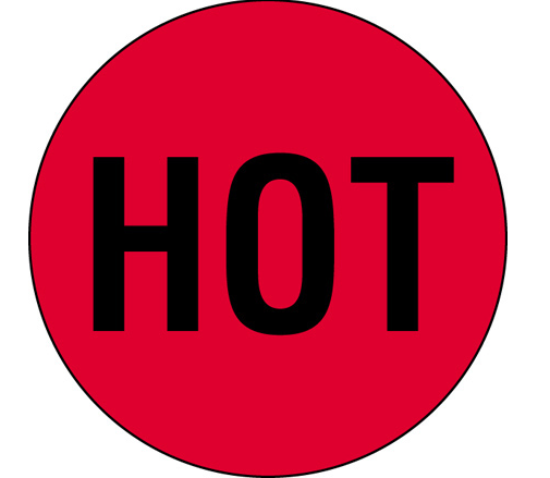 Label, Hot Sticker, 2&quot;
Circle, 500/Roll