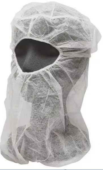Disposable Hood, White, XL,  Pkg/1000