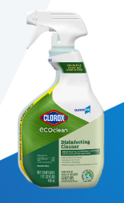 Cleaner, Disinfecting, 
All-Purpose &amp; Glass, Clorox 
EcoClean, 9-32 oz/Cs 