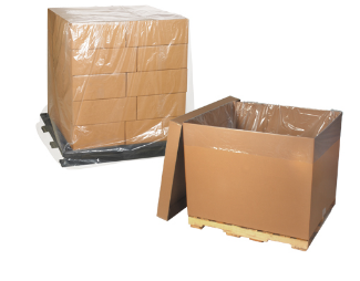 Poly bag, 54x44x60, 2Mil, fits  48x40x38&quot;, 50 per roll