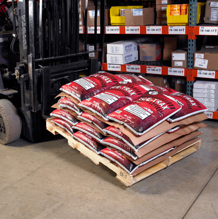 Pallet Sheets, 37&quot; x 45&quot;, Anti-Slip, Paper, 75#,