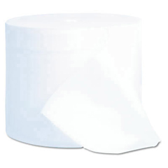 Tissue, Bath, 2-ply, coreless, wht